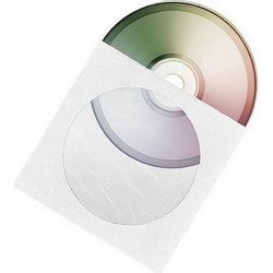 Φάκελος CD 12,5x12,5cm Λευκός με Παράθυρο 100 τεμάχια