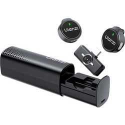 Ulanzi A21 Wireless Microphone(Black-Type C)