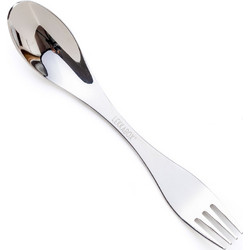 Lekkabox Spork Κουταλοπίρουνο από Ανοξείδωτο Ατσάλι 19cm