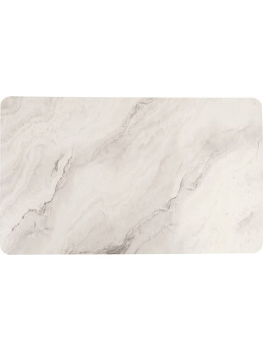 5FIVE Simply smart Αντιολισθητικό Χαλί 75 x 45 cm με εφέ Λευκό Μάρμαρο 202470A-WMarble
