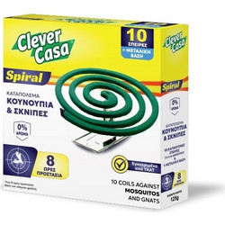 Clever Casa Εντομοαπωθητικές Σπείρες Φιδάκι 10τμ