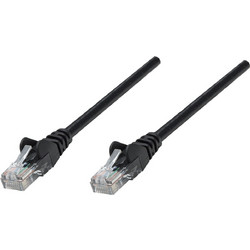 Manhattan U/UTP Cat.5e Καλώδιο Δικτύου Ethernet 0.25m Black