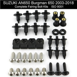 Σετ Βίδες-Κλιπάκια Για Τα Πλαστικά Suzuki AN650 Burgman 650 2003-2018