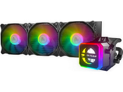 Cougar Helor 360 Υδρόψυξη CPU 120mm RGB για Socket AM2 / AM2+ / AM3 / AM3+ / FM1 / FM2 / 775 / 115x / 1366 / 2011 / 2066 / 2011-3 / AM4 / FM2+ / 1200