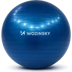 Wozinsky Exercise Ball, 65 cm, Blue 5907769300684 - (WGB65BL)
