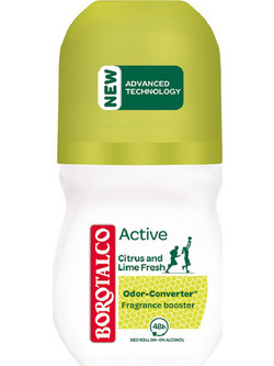 Borotalco Active Citrus & Lime Fresh Αποσμητικό Roll On 48h 50ml