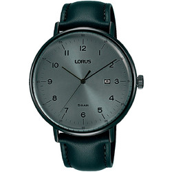 Lorus Ανδρικό Ρολόι με Μαύρο Δερμάτινο Λουράκι RH983MX9