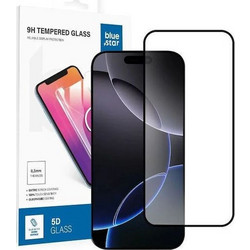 Blue Star 5D Tempered Glass Full Cover & Full Glue για Apple iPhone 16 Pro Max / 17 Pro Max - Μαύρο