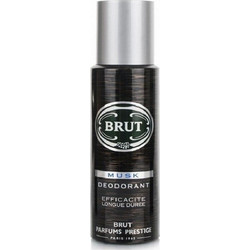 Brut Musk Ανδρικό Αποσμητικό Spray Χωρίς Αλουμίνιο 200ml