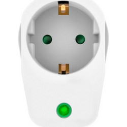 Powertech POWERTECH αντάπτορας ρεύματος PT-996, 1 θέση schuko, 16A, 3680W, λευκός