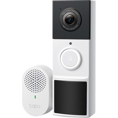 TP-Link TP-LINK smart κουδούνι με κάμερα Tapo D210, 2K/3MP, WiFi, 6400mAh, IP65, V2.0