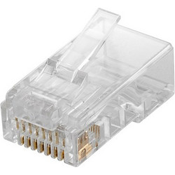 GOOBAY GOOBAY βύσμα RJ45 72500, CAT 5e UTP, διάφανο, 10τμχ