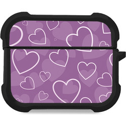 Sonique Heart Series Θήκη Σιλικόνης για AirPods Pro 3 Βιολετί