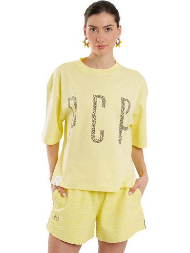PCP ZEBRA TSHIRT (STSHI0014 Yellow) Γυναικεία Collection SU26
