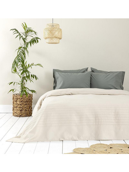 Κουβέρτα Ανοιξιάτικη Υπέρδιπλη (220x240) Dune Sand Beige nima
