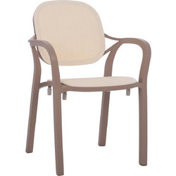 HomeMarkt Πολυθρόνα Κήπου Πολυπροπυλενίου Μπεζ HM5820.02