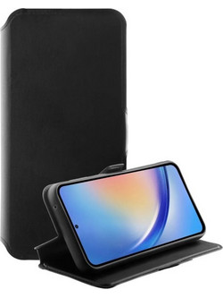 Vivanco Pure Wallet Book Case Samsung A35 5G Black - (64101)
