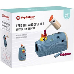 Ξύλινο Παιχνίδι Feed The Woodpecker TOP BRIGHT (121091)
