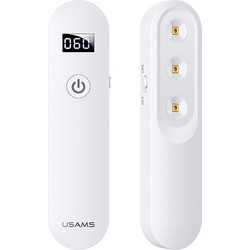 USAMS UV Αποστειρωτής ultra mini US-με οθόνη + μπαταρία, λευκός