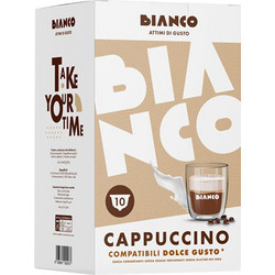 Κάψουλες Dolce Gusto Συμβατές Bianco Cappuccino 10 τεμάχια