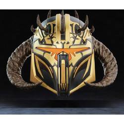 Φιγούρα Cosplay High Shadow Warden Helmet 3D εκτυπωμένη