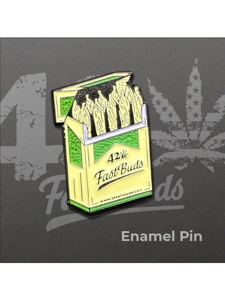 Fast Buds 420 Enamel Pin