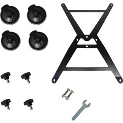 Βάση στήριξης - Starlink Mini Suction Cup Mount Kit for sunroofs, windows and smooth surfaces portable mounting solution with strong suction Black (Κωδ.1-PER0161 )