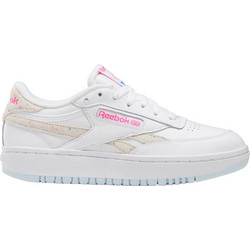 Reebok Club Double Γυναικεία Sneakers Flatforms Λευκά GZ3670
