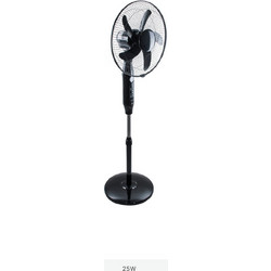 GloboStar Solar Fan 85358 Ανεμιστήρας Δαπέδου Ορθοστάτης με Tηλεχειριστήριο