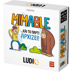 Real Fun Toys Mimable & Το Πάρτι Αρχίζει Επιτραπέζιο Παιχνίδι για 6+ Ετών για 3-4 Παίκτες