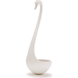 OTOTO Swanky white Soup Ladle