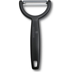 Victorinox Ypso Αποφλοιωτής Οδοντωτός Φρούτων & Λαχανικών από Ανοξείδωτο Ατσάλι Σε Μαύρο (6.0963.3)