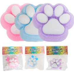 Pinch Family Cat Paw Sticky Squeeze Soft Toy -Μαλακή Πατούσα 3 TMX