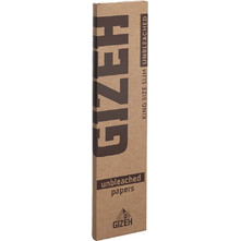 Gizeh Unbleached King Size Slim Χαρτάκια Τεμάχιο