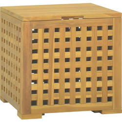 vidaXL Μπαούλο για Σχοινιά 40 x 40 x 40 εκ. από Μασίφ Ξύλο Teak 338262