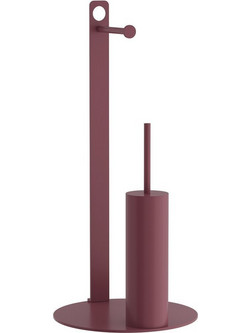 Βάση Χαρτιού Επιδαπέδια & Πιγκάλ 4-400-153 25x60cm Matt Bordeaux Pam & Co Ανοξείδωτο Ατσάλι