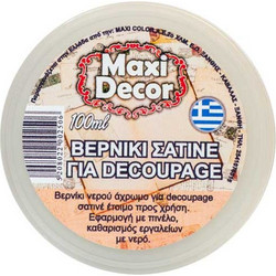 Βερνίκι σατινέ για Decoupage 100 ml Maxi Decor 110035