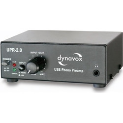 Dynavox Ενισχυτής Προ Phono USB UPR-2.0 Black 204925