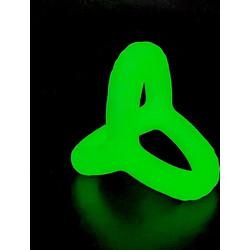 Inel de Penis Silicon Fosforescent Guilty Toys