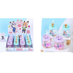 Slime με Glitter & Strass Διάφανο δίχρωμο Ζουτόπια (Τυχαίο χρώμα)