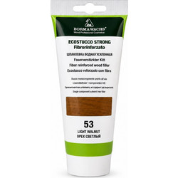 BORMA WACHS Ecostucco Strong 53 Καρυδιά Ανοιχτή Ξυλόστοκος Νερού Ινοενισχυμένος 250gr