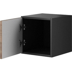 Cama full storage cabinet ROCO RO5 37/37/39 white/black/white