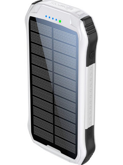 Boompods Neutron PNSWHT Ηλιακό Power Bank 10000mAh με 2 Θύρες USB-A & Θύρα USB-C White