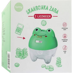Κουμπαράς Setty Frog με μέτρηση YS011-3A
