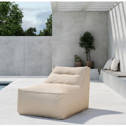 Πουφ Πολυθρόνα Εξωτερικού Χώρου (90x118x83) Spitishop Redang Beige