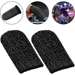 Joystick Finger Sleeves για Mobile Gaming Μαύρα-Ασημί 2 Τεμάχια GM4 Phantom Hoco