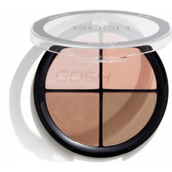 Gosh Contour'n Strobe Kit 001 Light Bronzer & Highlighter Palette 15gr