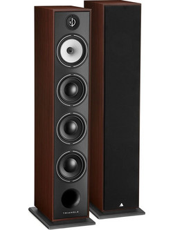 Triangle Borea BR09 Ζεύγος Ηχείων Hi-Fi Δαπέδου 170W 3 Δρόμων Walnut