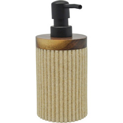 DISPENSER ΠΟΛΥΕΣΤΕΡΙΚΟ ΜΠΕΖ ΜΕ ΞΥΛΟ ΑΚΑΚΙΑΣ 7,9x7,9x17,5εκ.ANKOR