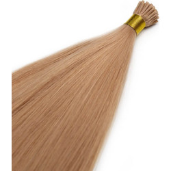 Seamless1 Micro Ring (i-tip) Hair Extensions Φυσική Τρίχα Remy Vanilla
